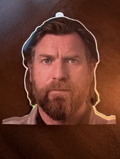 2025 Topps Chrome Star Wars Oversized Heads Die Cut - Obi-Wan Kenobi #CDC-17