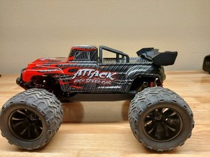 DEERC 9500E 1/16 4WDR BUSHED 4X4 HIGH SPEED 40MPHL RTR-SEE MORE