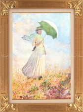 Removable Wall Poster, Monet Woman with a Parasol 1886 585 783mm