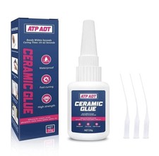 HEAT RESISTANT PORCELAIN GLUE, Fast drying 30g Glue adhesive Crack Repair