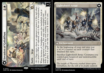 1x Invasion of Gobakhan // Lightshield Array - Foil NM-Mint, English March of th