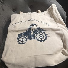 Diddly Squat Farm Cotton Tote Bag - Jeremy Clarkson / Clarksons Farm