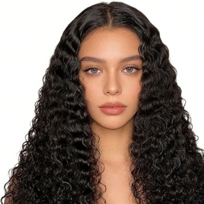 Coily Textured Synthetic Hairpiece Thick Strands Elastic Band For Active Wear