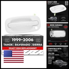 T1A Exterior Front Driver Door Handle - Compatible 1999-2006 Chevrolet