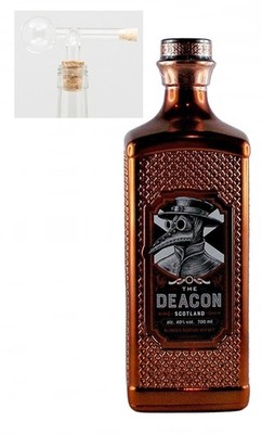 Deacon The Deacon scotch Blend Whisky + Glaskugelportionierer mit Naturkork