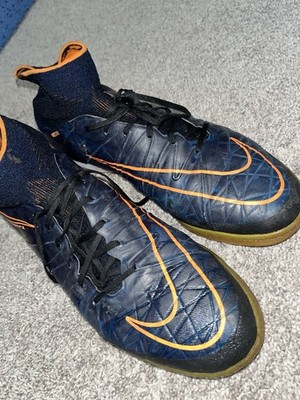 Nike Mens Rare Hypervenomx Proximo IC 747486 484 Navy Indoor Soccer Shoes