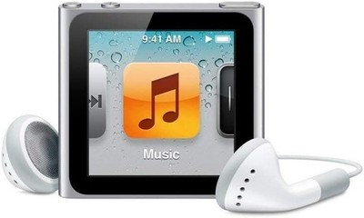 ORIGINAL Apple iPod Nano Player 6 Gen. 6. Generation 8GB Silber RAR SAMMLER