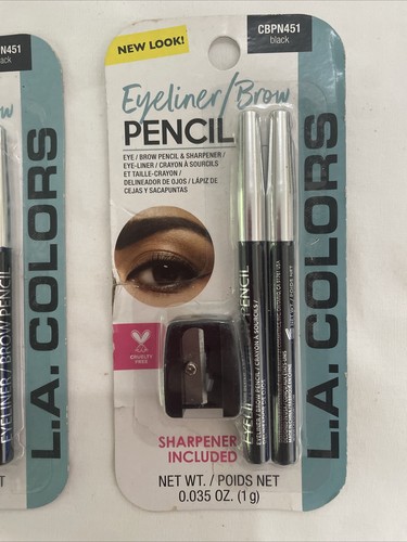 L.A. Colors Eyeshadow Palette Eyes 12 Colors Urban C68684 Eyeliner Pencil Lot 5 - Picture 5 of 6