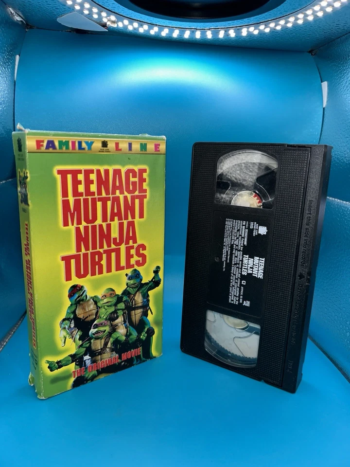 Teenage Mutant Ninja Turtles - The Movie (VHS) Tested! - Image 2 of 4