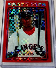 #/65 Red X-Fractor- 2005 Topps Chrome Update - John Mayberry #UH199