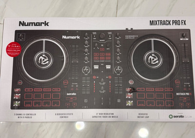 Numark Mixtrack Pro FX 2-deck DJ Controller With Effects Paddles new!!!!