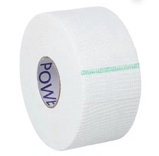 PowerTape Athletic Tape Synthetic Fiber 1.5"x15yd White Non-Sterile 32/Case