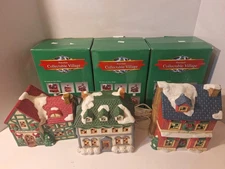Christmas Village Lighted House Village Inn Town Hall Rite Aid- Lemax Style 
