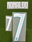 Cristiano Ronaldo 2026 Portugal Player Size Nameset Name Number ID Print