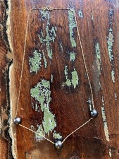 Perlfekt  QVC Collier - 14K Gold 585 - mit 3 Tahiti-Zuchtperlen - wie neu 