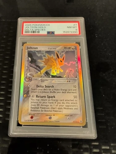 Jolteon (Delta Species) 7/113 Delta Species Holo PSA 8