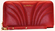 Damen Geldbörse Portemonnaie Rot Wallet Rei�...