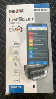 Innova Carscan Monile 1000 OBD2  Engine Reader Predicted Repairs Recalls History