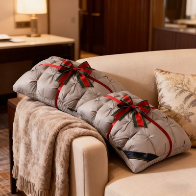 Luxury Hotel-Quality Bed Pillows Polyester Cover &Soft Down Alternative Fill