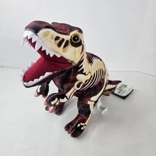 Adventure Planet Dinosaur T-Rex Plush Fossil Print Dino Stuffed Animal Toy