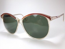 B L Bausch  Lomb Oversized Sunglasses Style 44/L1530 60-14 Frame France Vintage