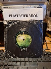 GEORGE HARRISON MY SWEET LORD / WHAT IS LIFE VG+ APPLE SOLID CENTRE VINYL 45