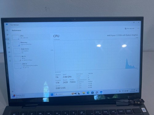TOUCH DELL INSPIRON 7415 2-IN-1/RYZEN 7 5700U/16GB RAM/512GB SSD/FHD/BACKILLUMINATO - Foto 7 di 16