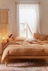 Rust Color Cotton Tufted Duvet Cover Dot Duvet Cover Cotton Comforter Cover