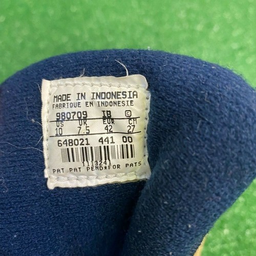 Vintage Nike ACG Suede Brown Navy Women's Hiking Boots | Size 10 - Picture 2 of 5