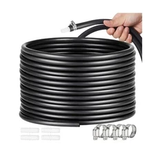 ⅜ inch Self Sinking Aeration Hose,100 feet Pond aerator Hose Kit Use for P