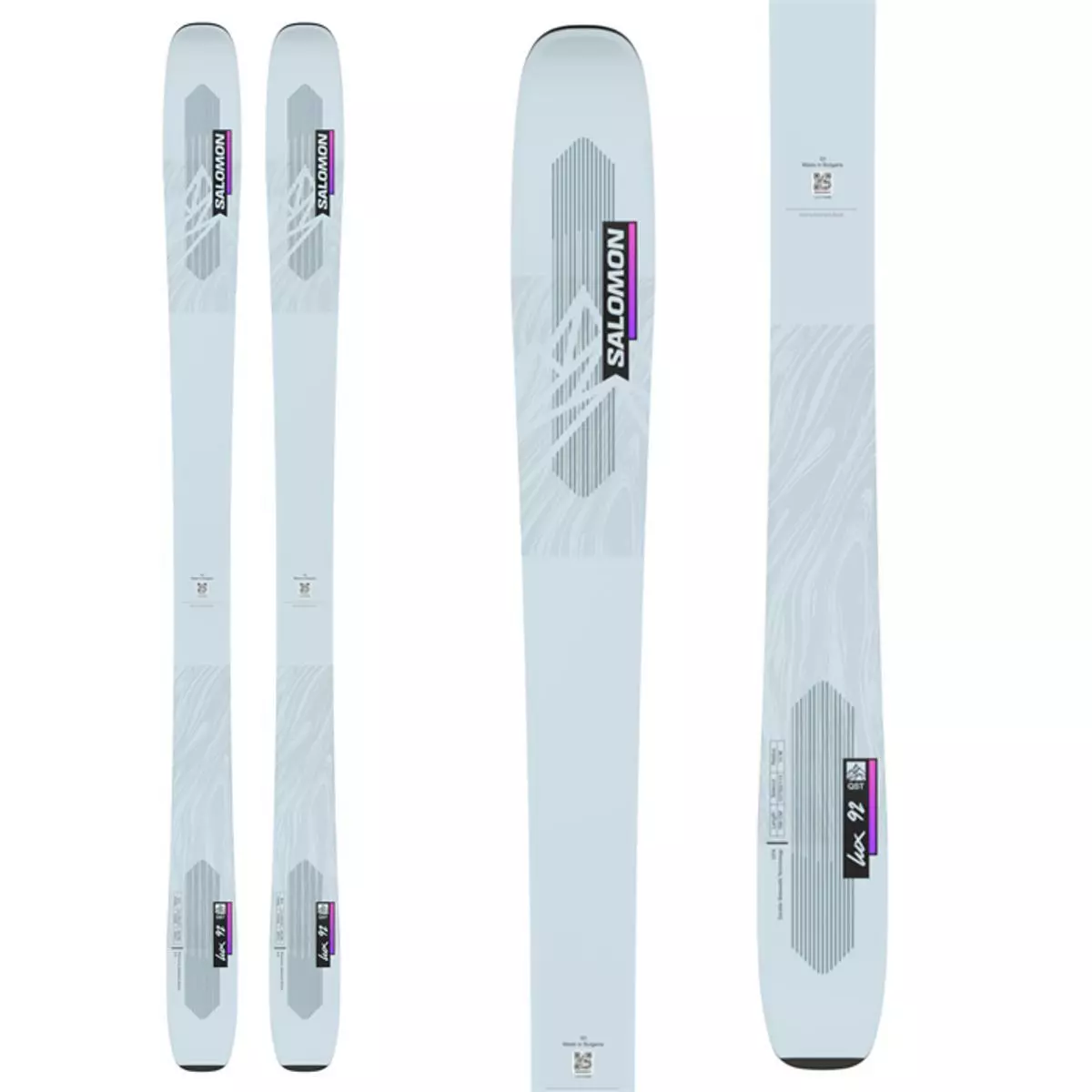 Salomon QST LUX 92 Light Blue 152cm 2023