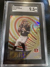 2022 Panini Donruss - Vortex #VTX-5 Joe Burrow PSA 9.5