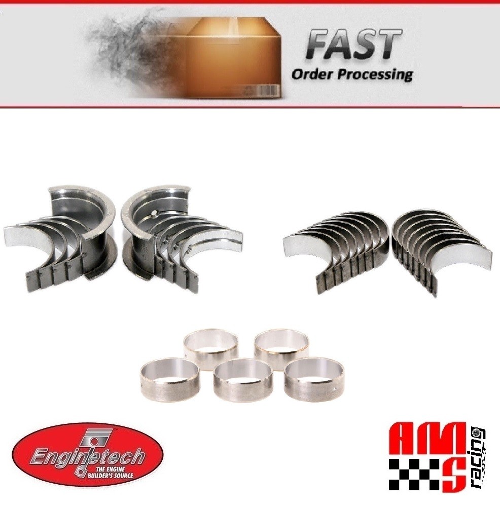 Main Rod & Camshaft Bearings Set 19682002 Chevrolet SBC 5.7L 350 327