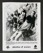 1996 Weapon Of Choice Funk Rock Band Project Keeufs Mega-Nut Vintage Promo Photo