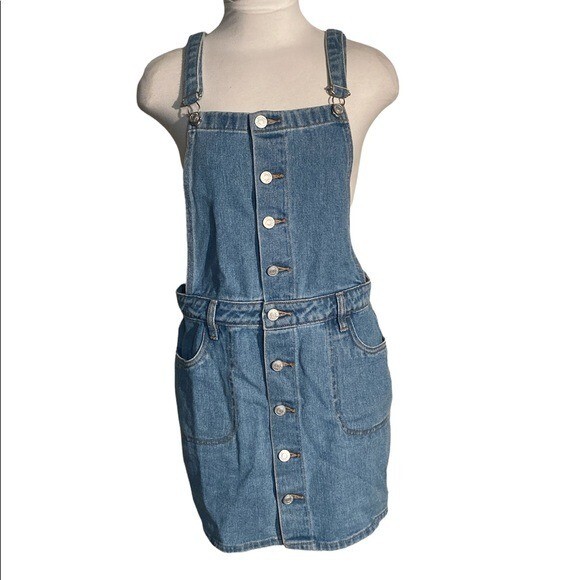 denim dress pacsun Pacsun Kimberly Denim Mini Dress