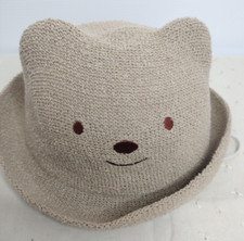 Kids Boys Girls Toddler Baby Bear Fedora Trilby Cap Bowler Hamburg Hats Size 2-3