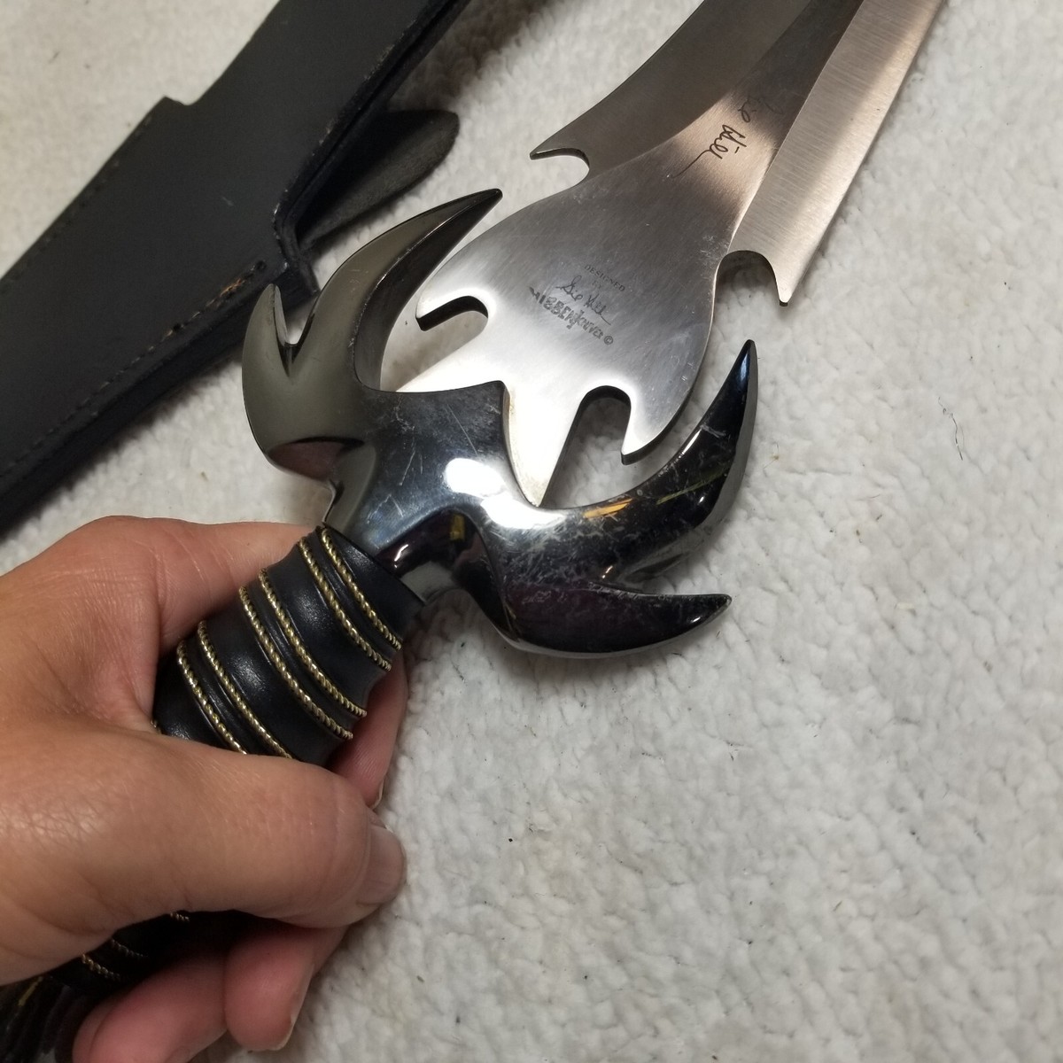 武具 GIL HIBBEN KNIFE WARBIRD FANTASY DAGGER Gil Hibben Warbird Dagger - Signature Edition First