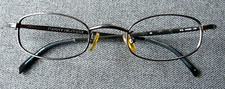 Vintage Tommy Hilfiger almost black eyeglasses frame  44-20 135