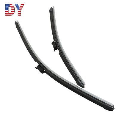 2x Front Windshield Wiper Blade with Water Spray for Volvo 2018 2019 2020 XC60