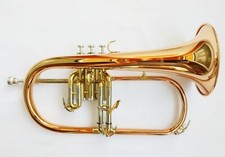 Flugelhorn Kit Red Brass Bb Key Cupronickel sliding Pipe water key Case new