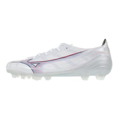 Mizuno Alpha ELITE P1GA2362 09 Soccer Cleats White/Ignition Red