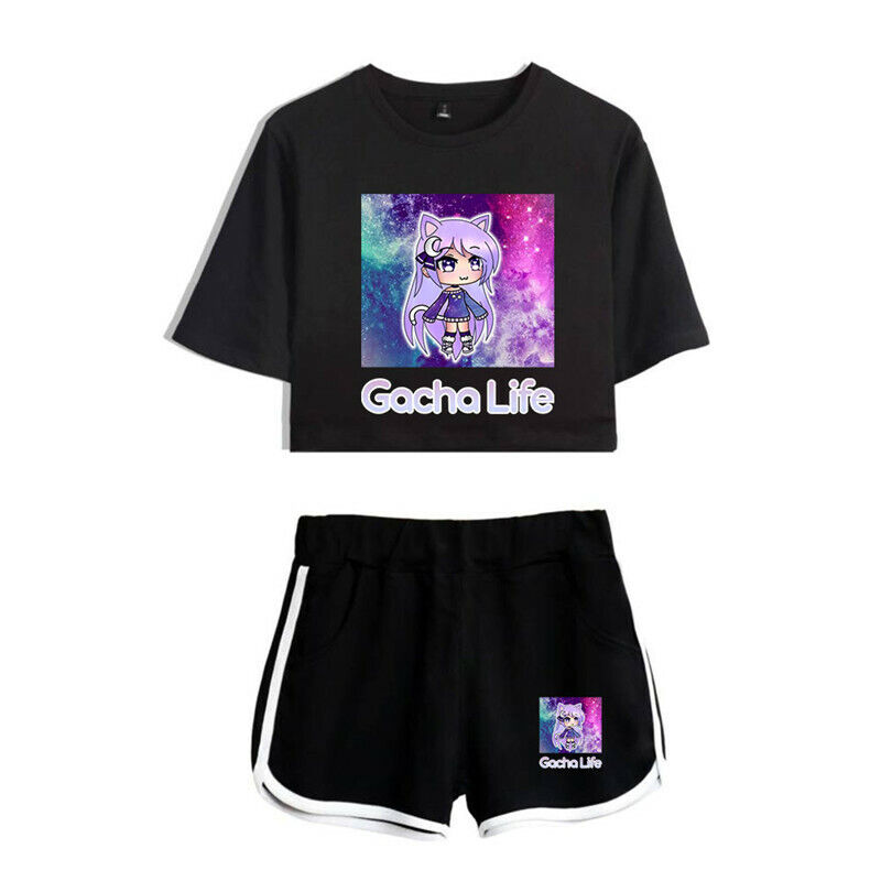 Game Gacha Life 3D T Shirt Women Men Boys Girls Summer Fashion