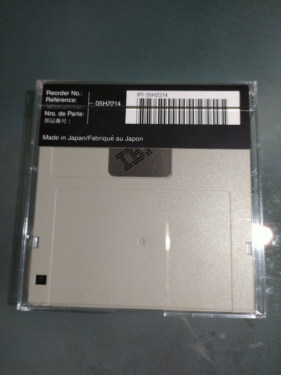 2 pieces of IBM Magneto Optical Disk Windows formatted MO