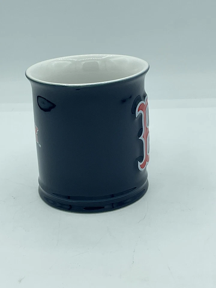 Boston Red Sox Mug Coffee Tea 3D Logo Baseball MLB Collectible Blue and Red - Image 2 of 4