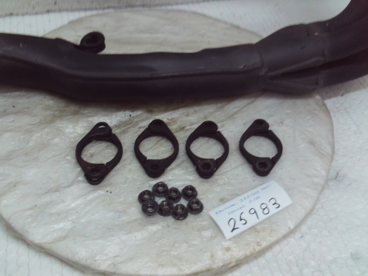 KAWASAKI ZRX1200 2001 KGENUINE HEADER PIPES EXHAUST (25983) | eBay UK
