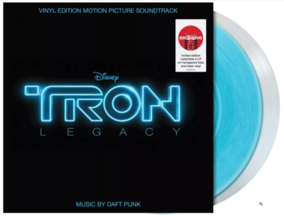 Tron Legacy Soundtrack 2LP by Daft Punk (Limited Blue & Clear