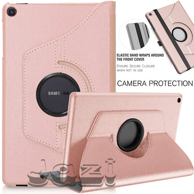 Für Samsung Galaxy Tab A7 10.4'' (2020) Leder Smart 360 Drehbar Hülle Ständer Cover