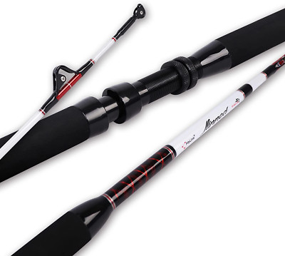 Trolling Rod Saltwater Deep Dropper Big Game Conventional Fishing Pole 1PC 2PC