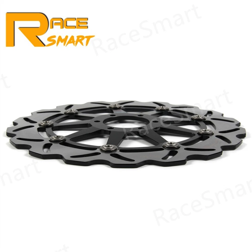Rotores de disco de freno delanteros para Aprilia SL1000 Falco 00-04 Tuono 1000 Fighter 02-05 Foto 4 de 4