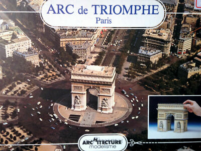 05  Editions L`Instant Durable ''ARC de TRIOMPHE'' Bastelbogen Kartonmodell